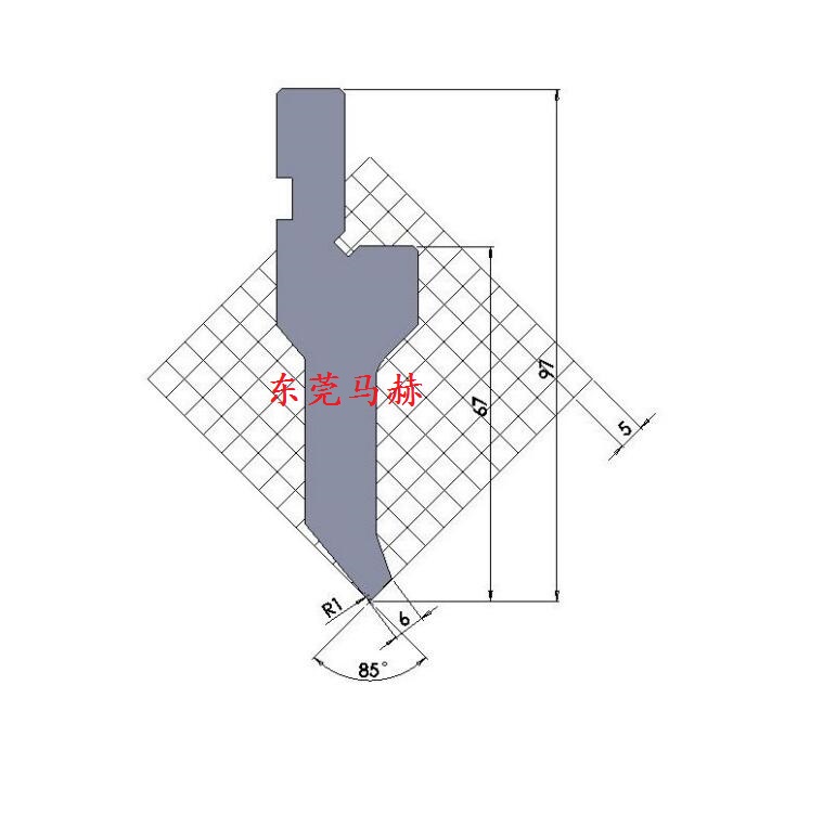 折弯机模具型号-M85-03