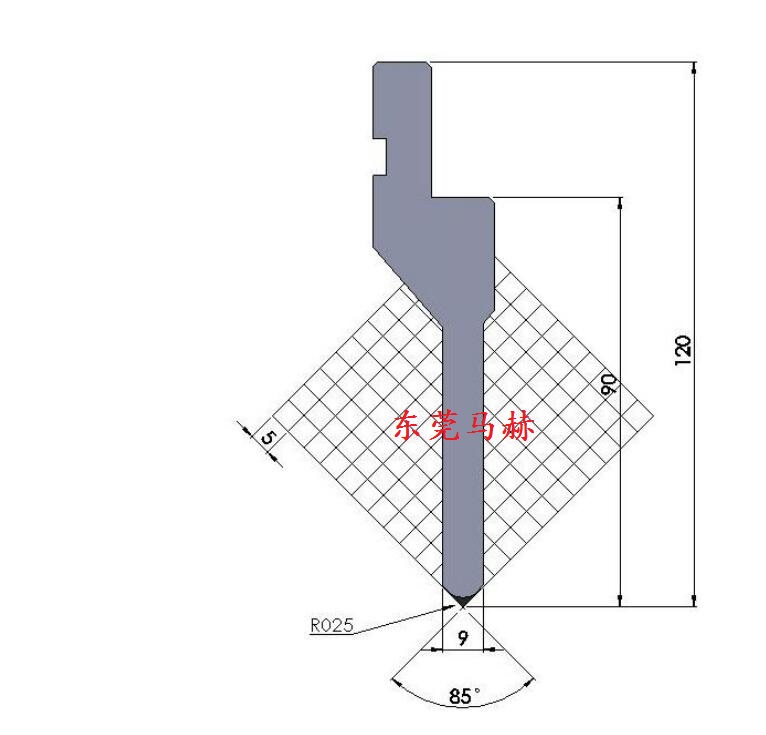 折弯机模具 M85-04
