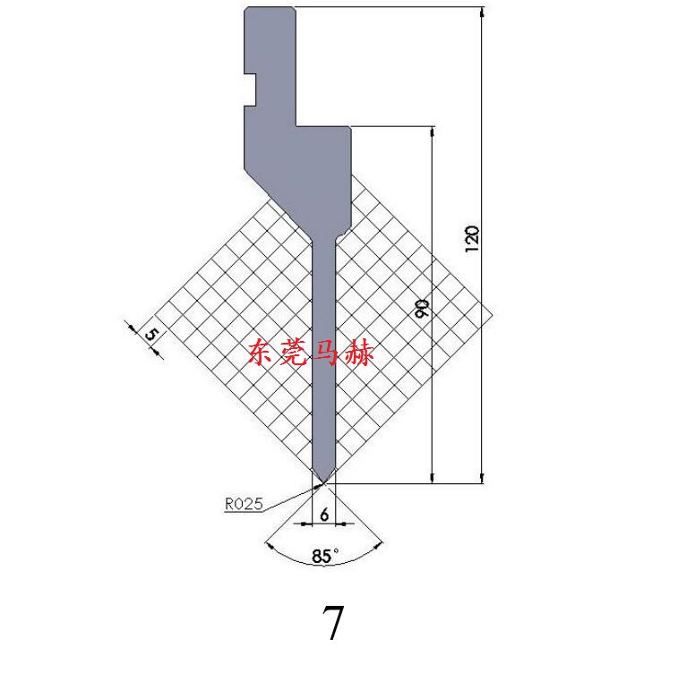 折弯机模具M85-08