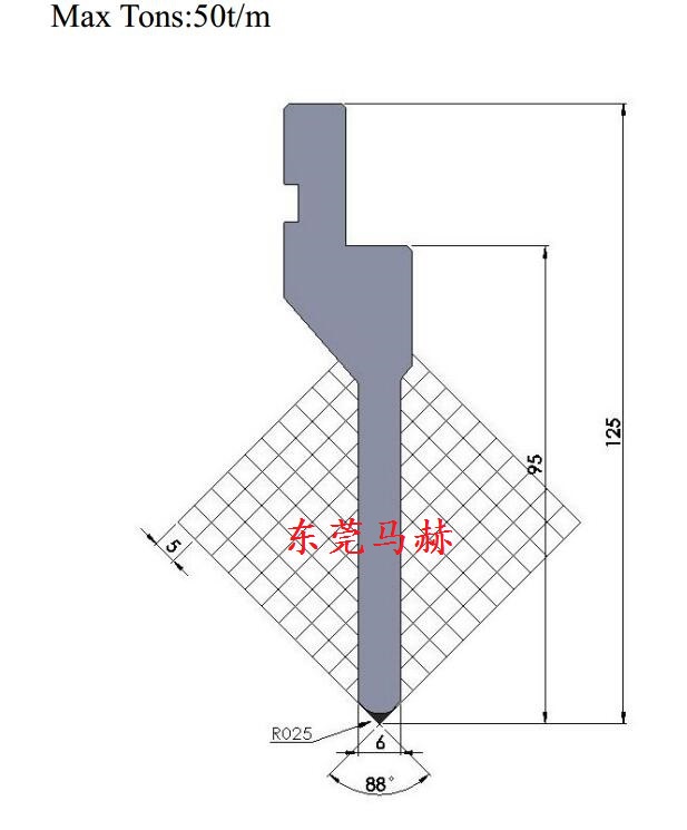 折弯机模具M88-05  广东折弯机模具厂家