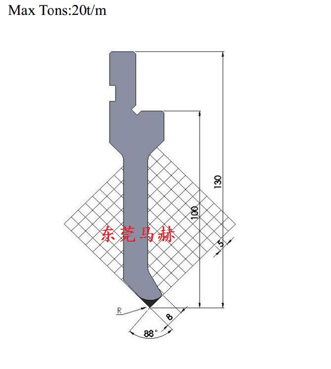 折弯机模具M88-06   高品质折弯模具