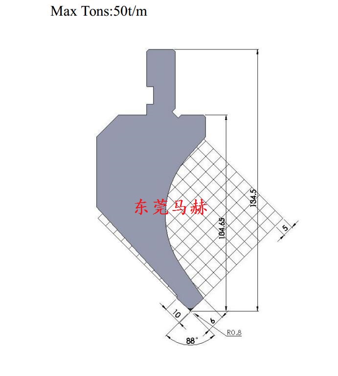 折弯机模具M88-11