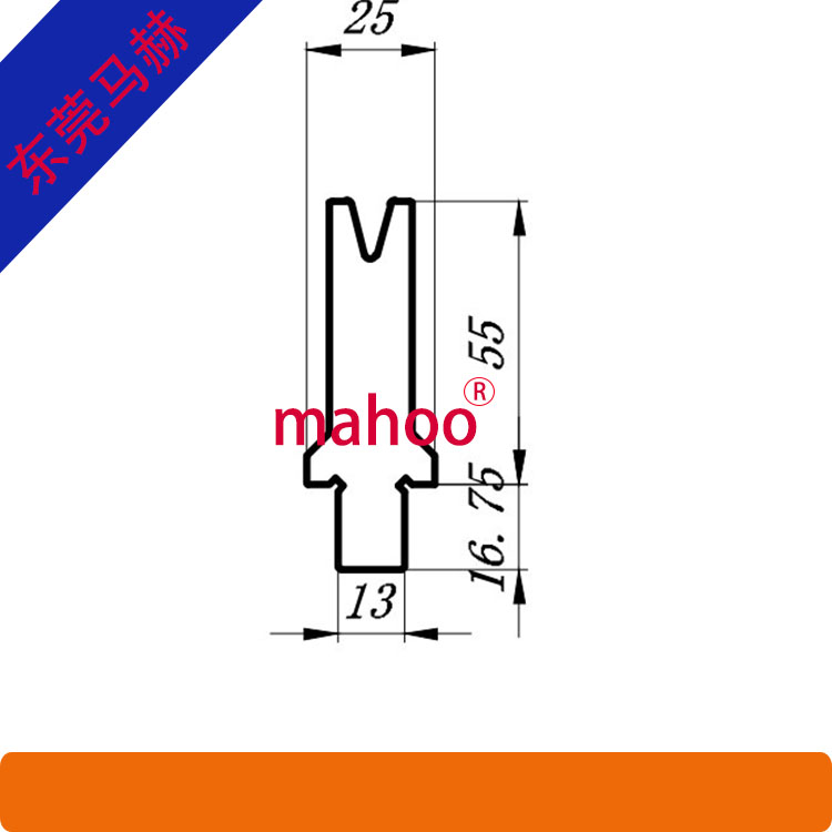 欧标标准折弯机模具WL-078