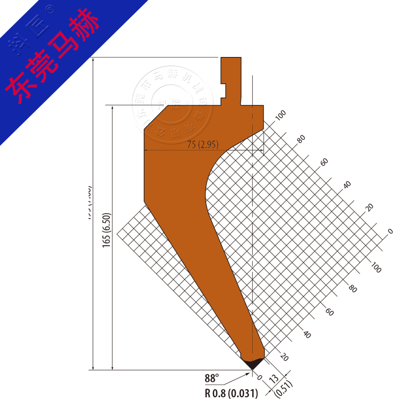 折弯机模具MH080525