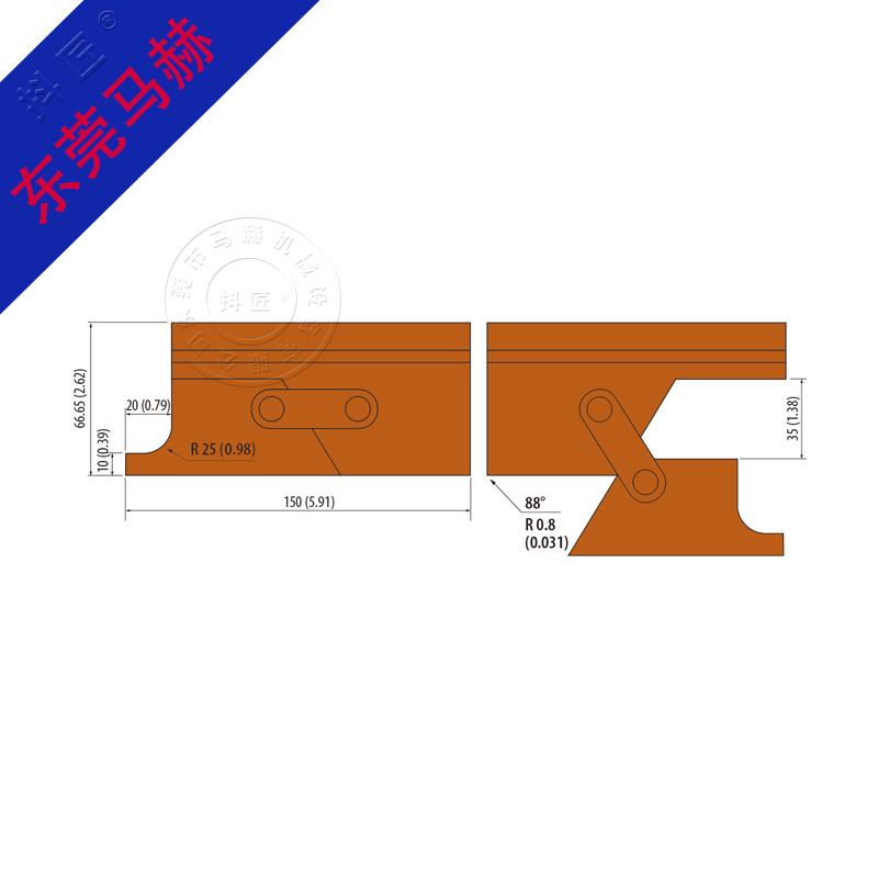 折弯机模具MH080526