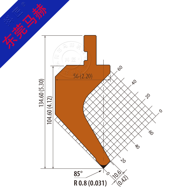 折弯机模具MH080603