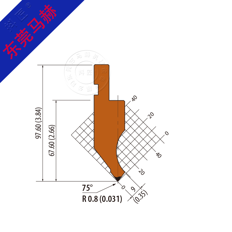 折弯机模具MH080609