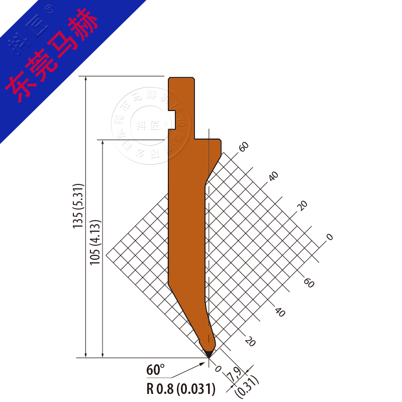 折弯机模具MH080615