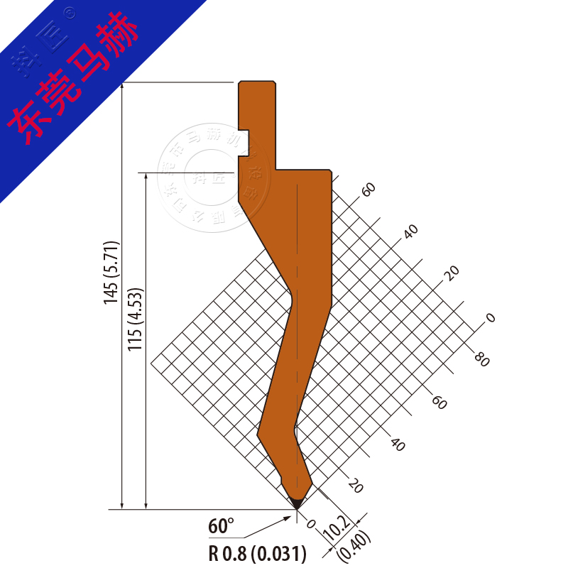 折弯机模具MH080617