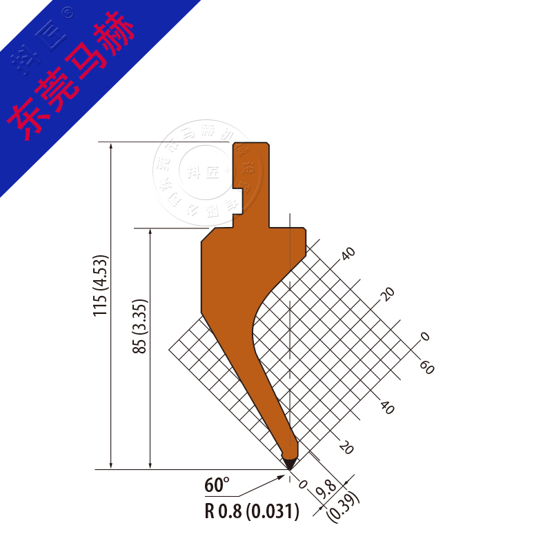 折弯机模具MH080619