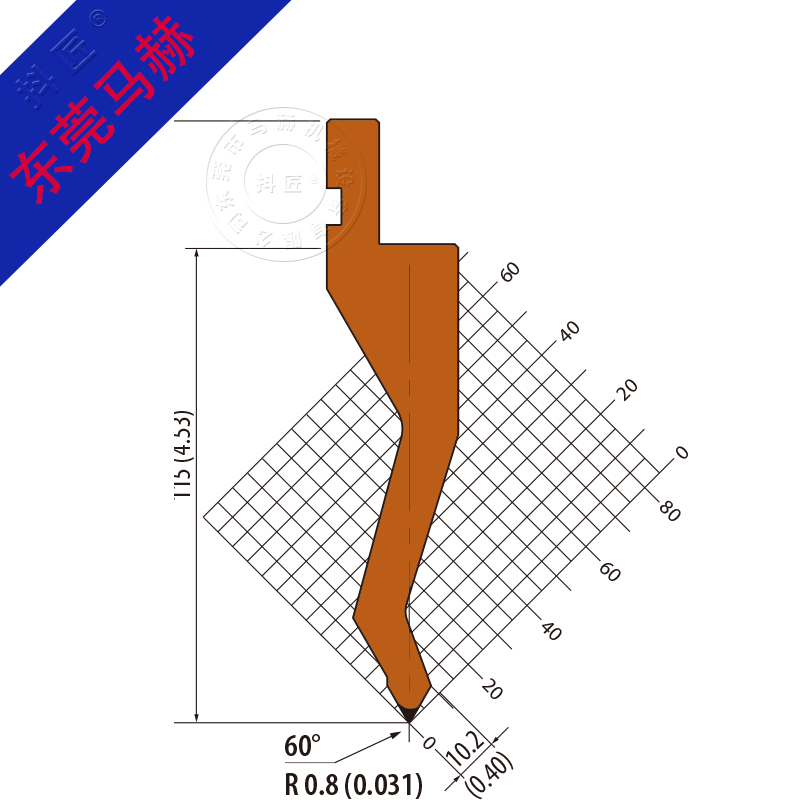 折弯机模具MH080622