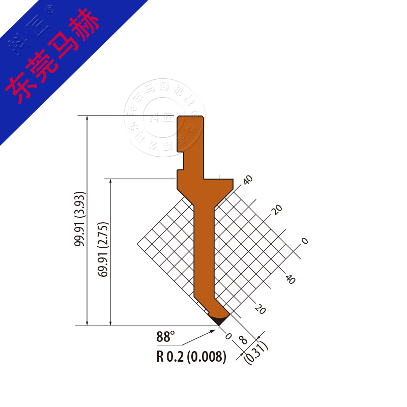 折弯机模具MH080642