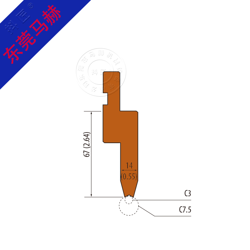 折弯机模具MH080652