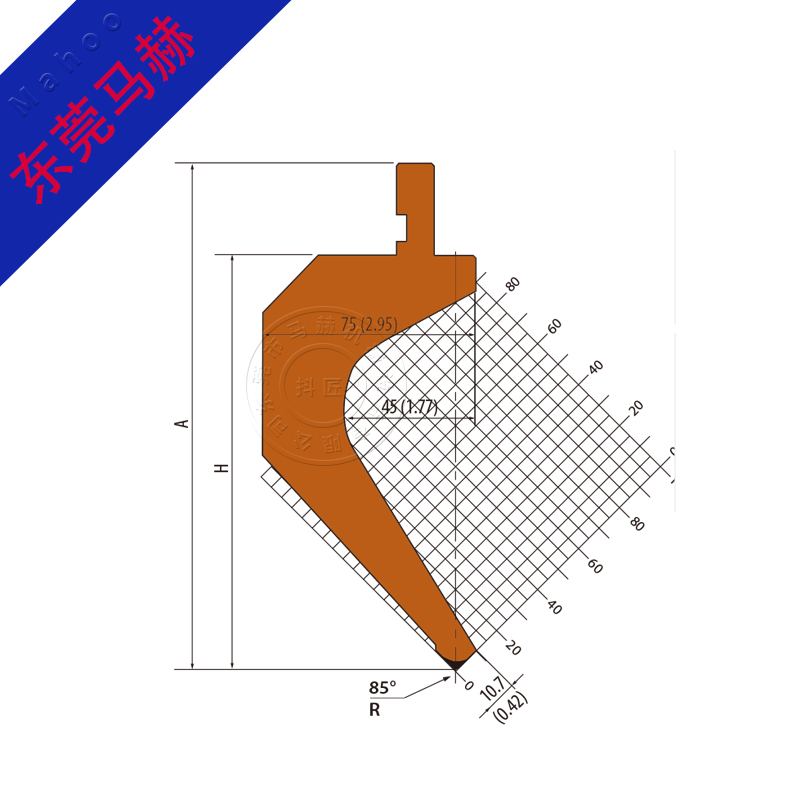 折弯机模具 MH-PBT-S230301