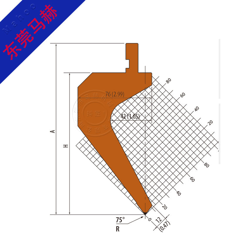 折弯机模具 MH-PBT-S230304