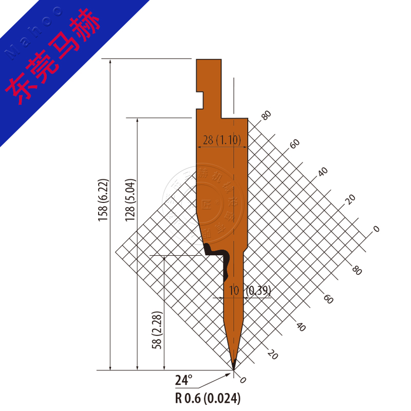 折弯机模具 MH-PBT-S23031013