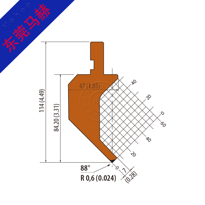 折弯机模具 MH-PBT-S23031029