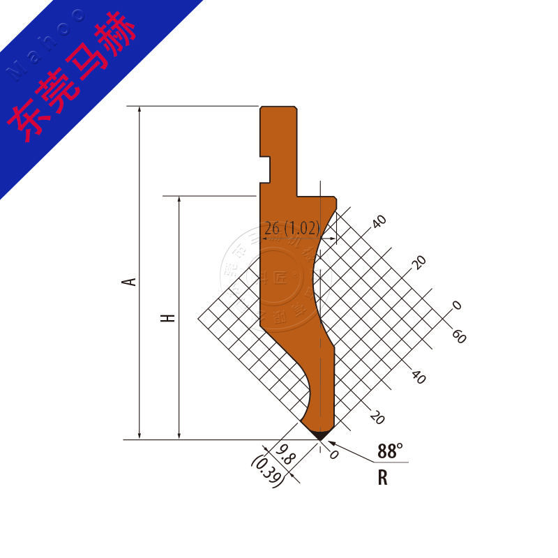 折弯机模具 MH-PBT-S23031030