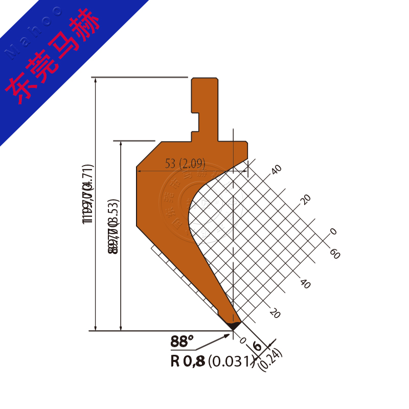 折弯机模具 MH-PBT-S23031032