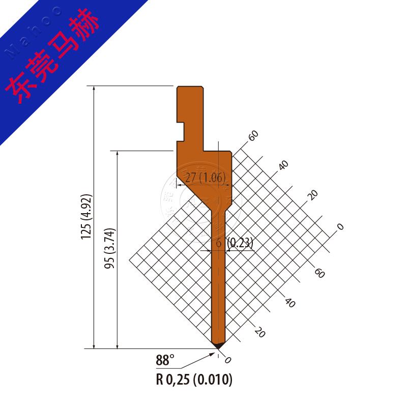 折弯机模具 MH-PBT-S23031033