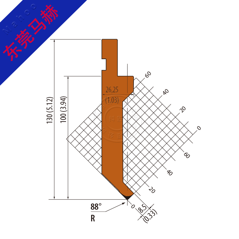 折弯机模具 MH-PBT-S23031034