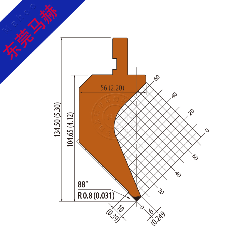 折弯机模具 MH-PBT-S23031037