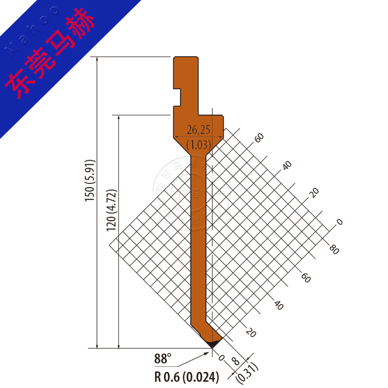 折弯机模具 MH-PBT-S23031038