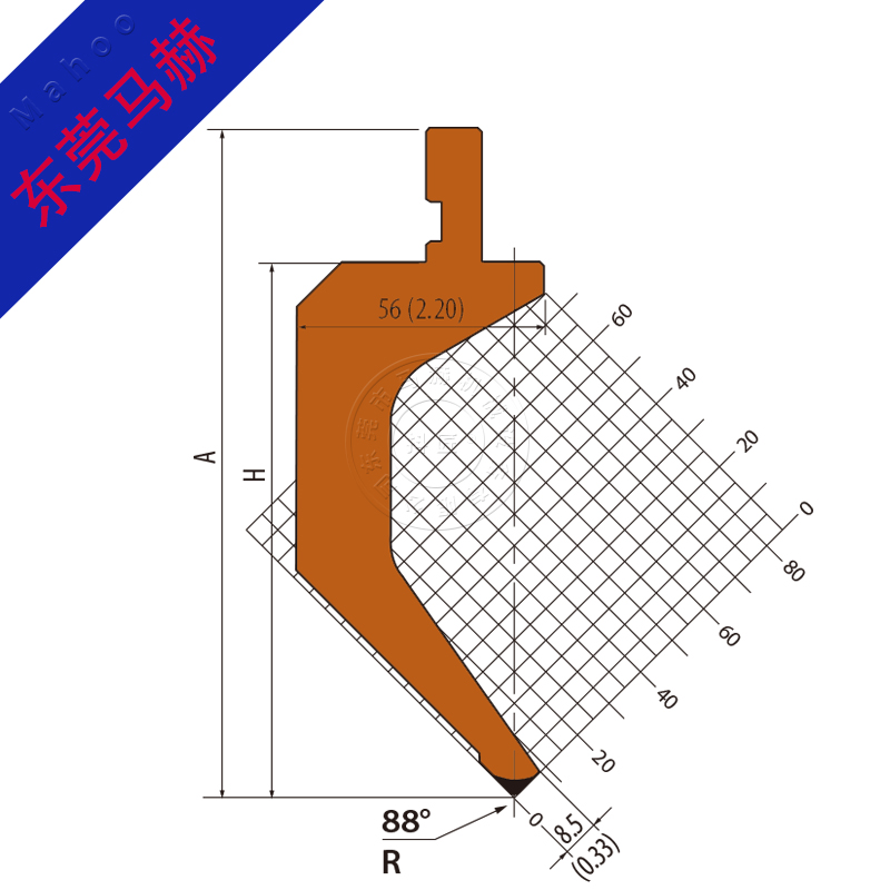 折弯机模具 MH-PBT-S23031040