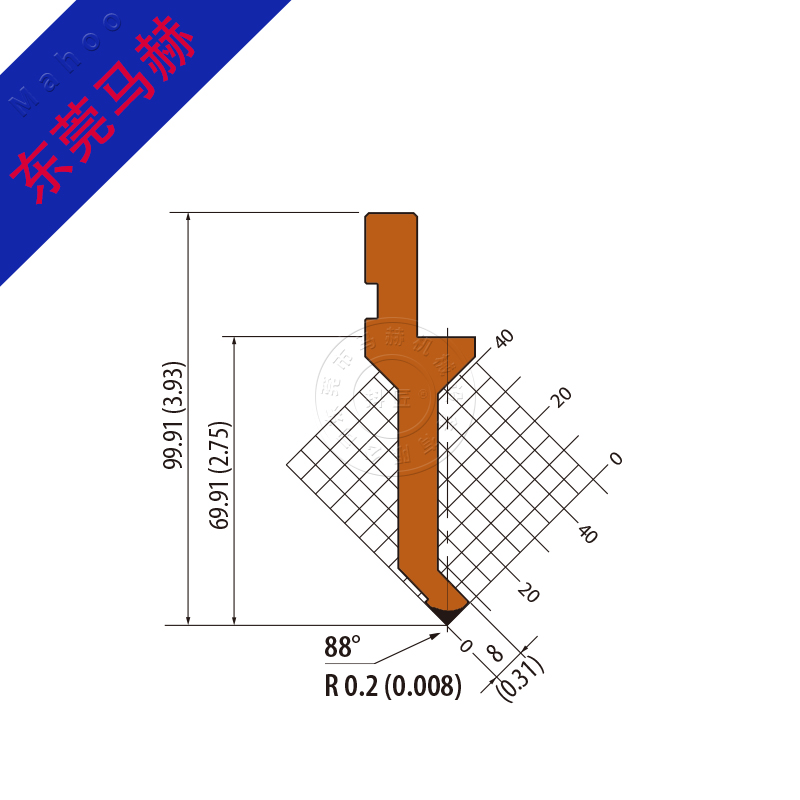 折弯机模具 MH-PBT-S23031090