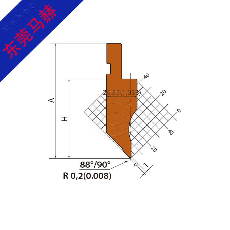 折弯机模具 MH-PBT-S23031092