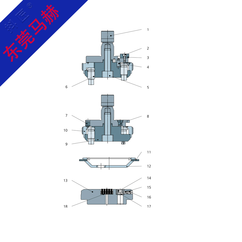 通快数控冲床模具 MH23502225