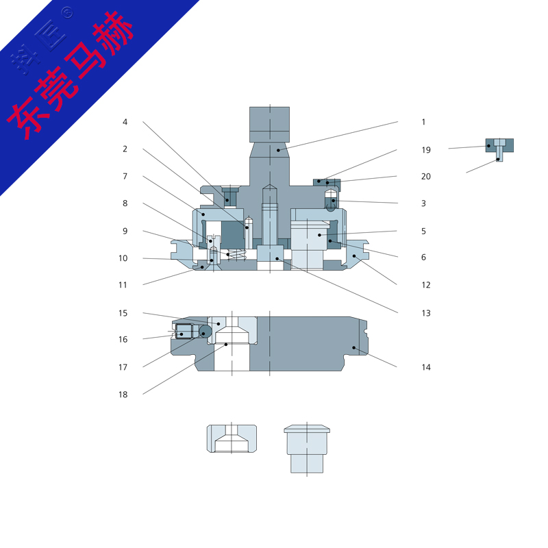 通快数控冲床模具 MH23502235