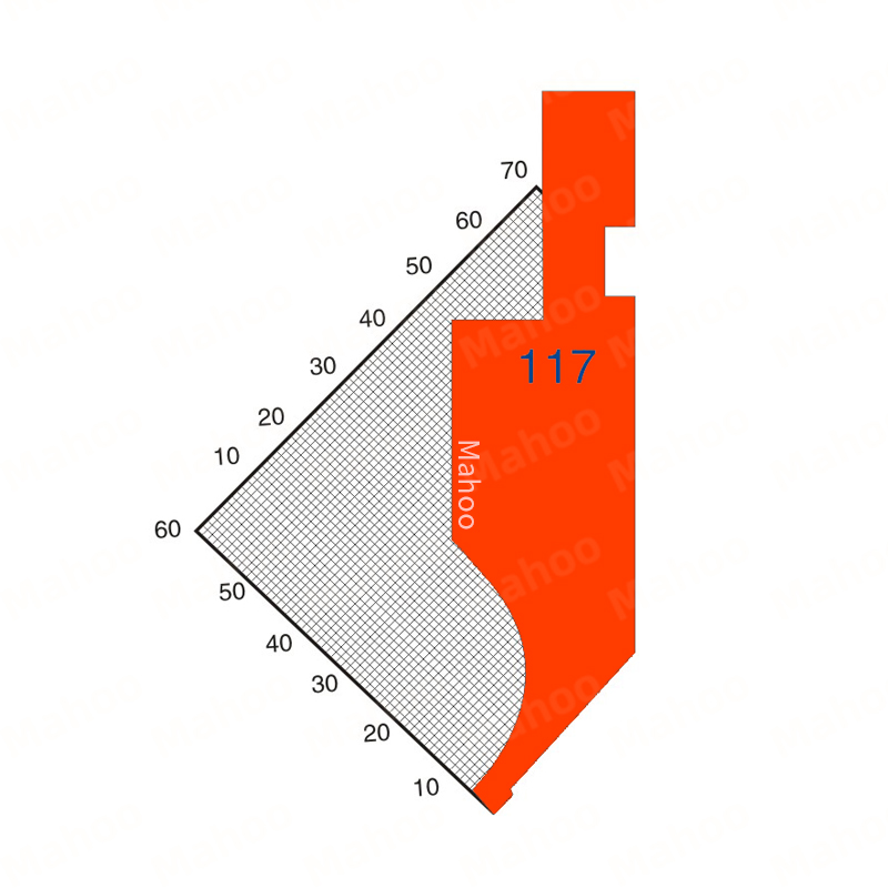 117折弯上模