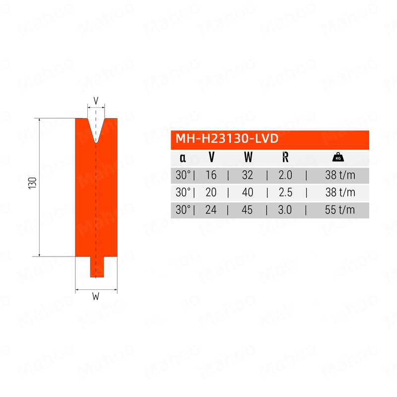 LVD单V下模 MH-H23130-LVD
