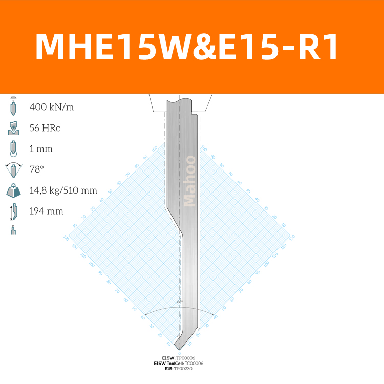 黄石锻压-LVD折弯上模 MHE15W&E15-R1