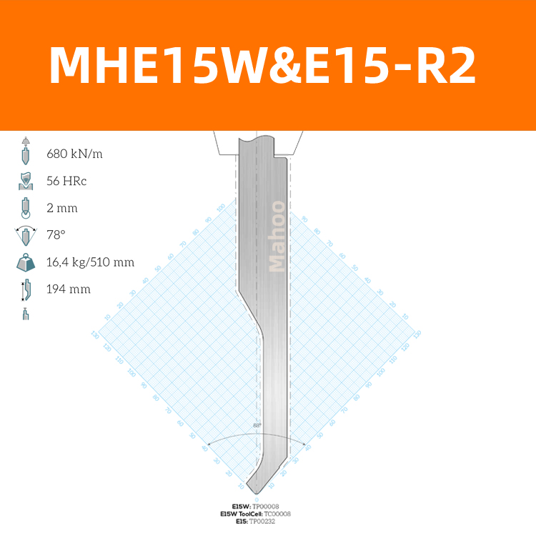 黄石锻压-LVD折弯上模 MHE15W&E15-R2