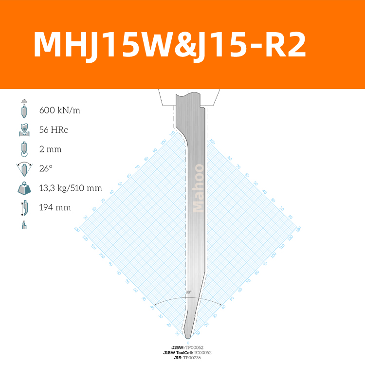 黄石锻压-LVD折弯上模 MHJ15W&J15-R2