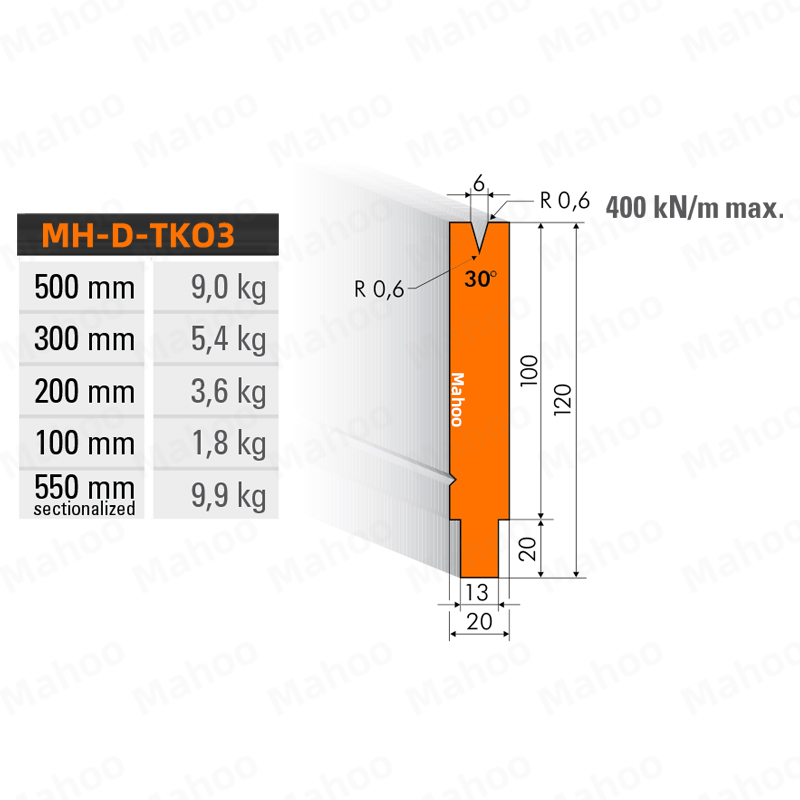 13*20 单V下模-v6-30°