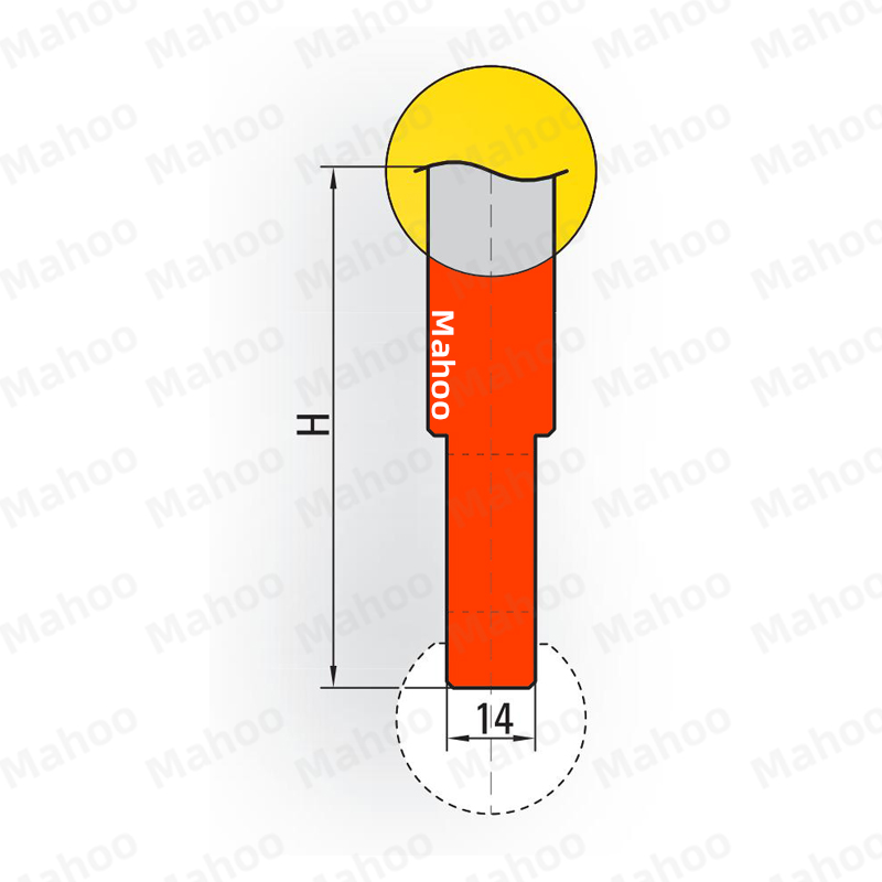 马赫圆弧折弯机模具-R -TOOLING- MH09